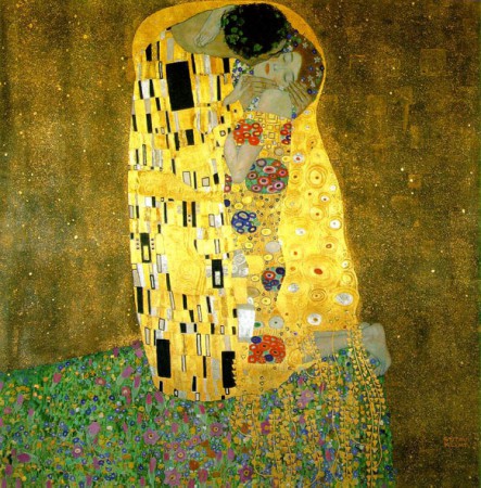 The Kiss, Klimt, 1908